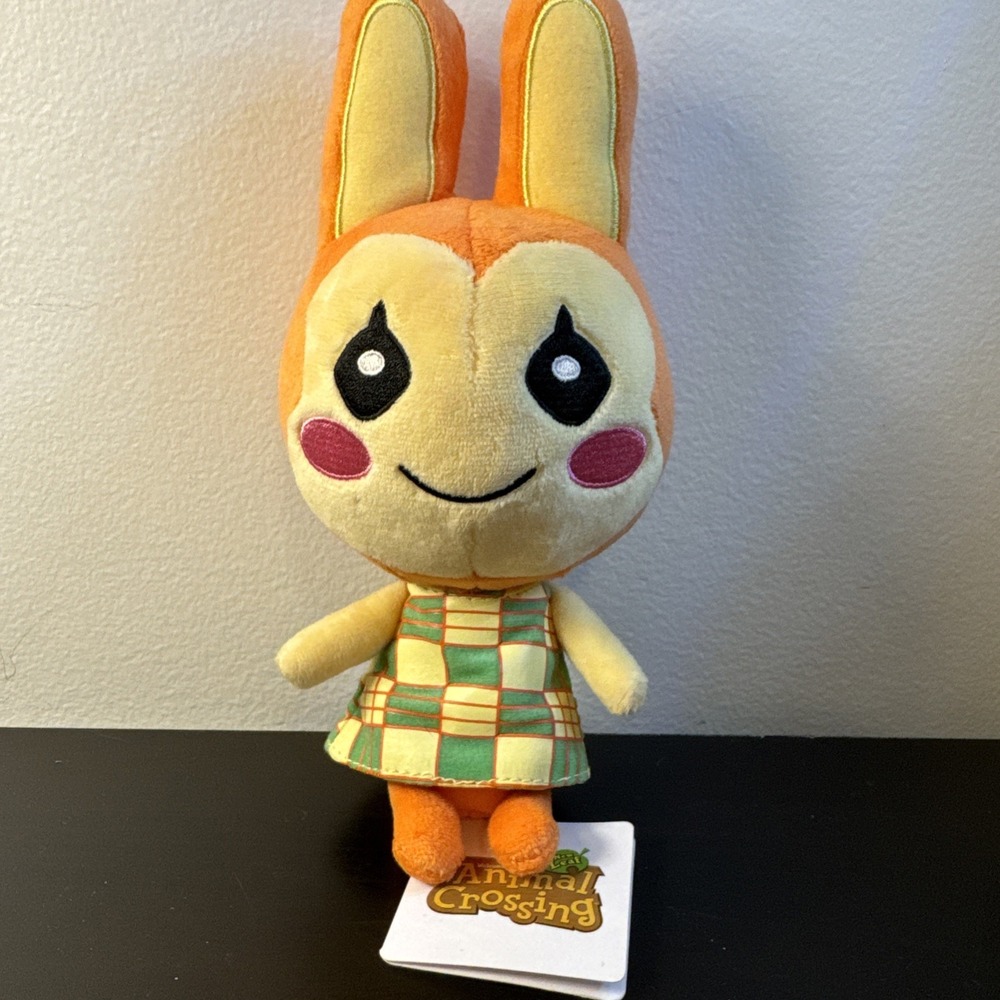 Little Buddy Animal Crossing New Leaf Bunnie Lilian 9.5" Plush Authentic USA NWT